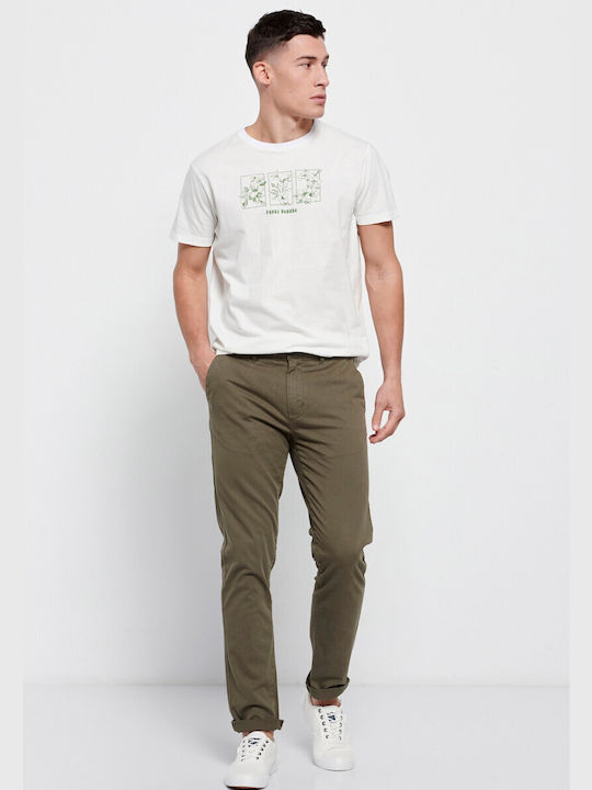 Funky Buddha Trousers Chino Khaki