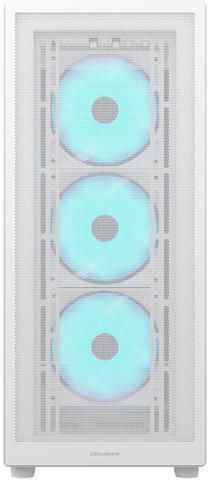 Cougar MX220 RGB Gaming Midi Tower Κουτί Υπολογιστή με Πλαϊνό Παράθυρο Λευκό