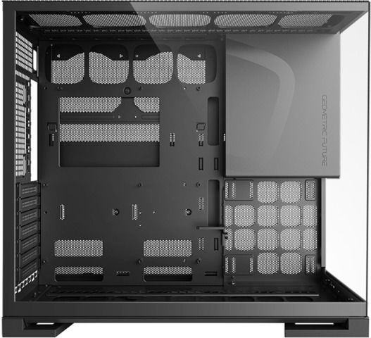 Geometric Future Model 5 Gaming Midi-Turm Computergehäuse Schwarz