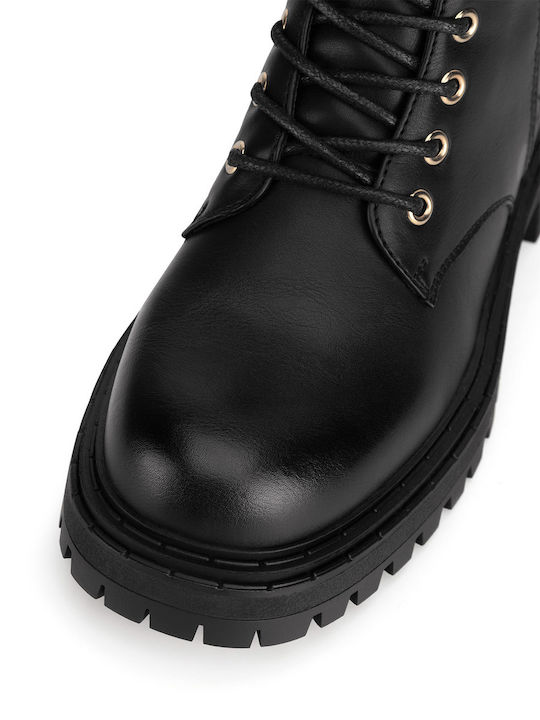 Stiefeletten Damen Schwarz