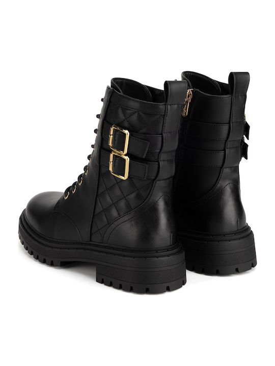 Stiefeletten Damen Schwarz