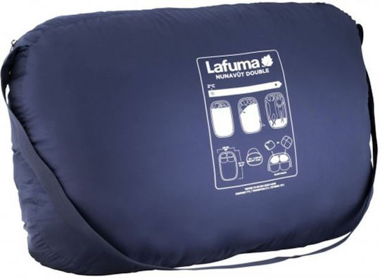 Lafuma Schlafsack Doppelter 2 Jahreszeiten Nunavüt Azur Blue