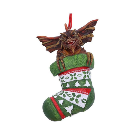Plastic Multicolour Boot Christmas Tree Ornament