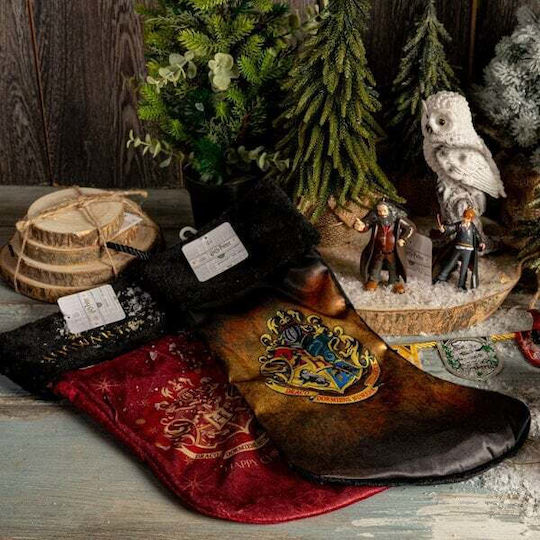 Black Christmas Decorative Socks