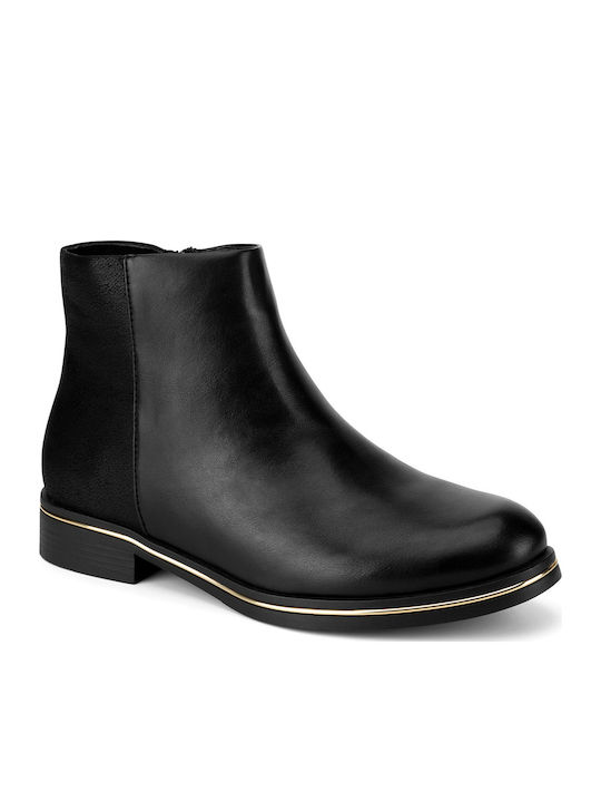 Stiefeletten Damen Schwarz