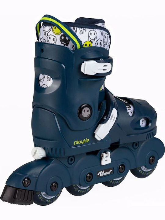 Powerslide Boys Inline Αυξομειούμενα Rollers Μπλε Παιδικά