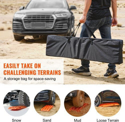 Set of 2 Vevor Tractors Mud Snow Sand Storage Bag Orange Qctkbzbs2jzzn5bmhv0