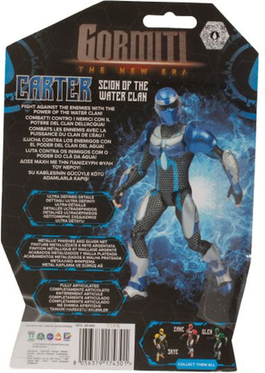 Action Figure The New Era Scions Gormiti Carter for 5+ years Years 15cm.