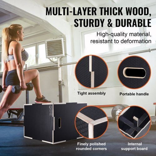 Vevor Plyometric Wooden Box