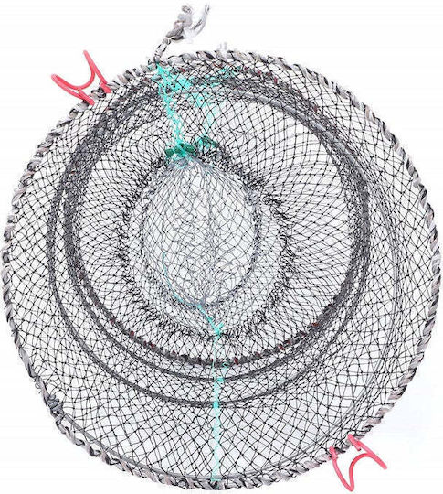 Foldable Mesh Bait Trap Diameter 40cm L80cm