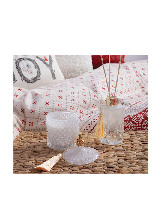 Nef-Nef Homeware Χριστουγεννιάτικο Κερί Πράσινο