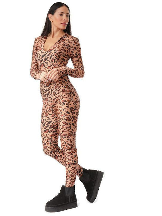 Women's One-piece Suit Animal Print