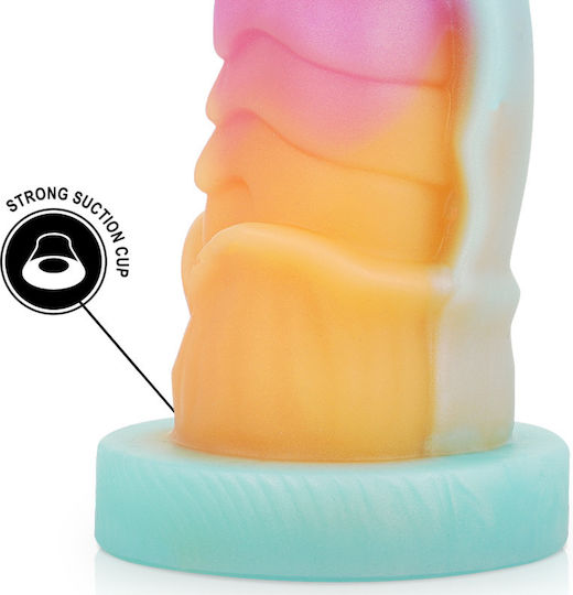 Epic Kelpie Glass Dildo With Suction Cup 22cm