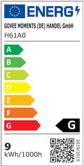 Govee Αδιάβροχη Smart Ταινία LED Wi-Fi 24V RGB Φως 5m Neon Flex με Τροφοδοτικό