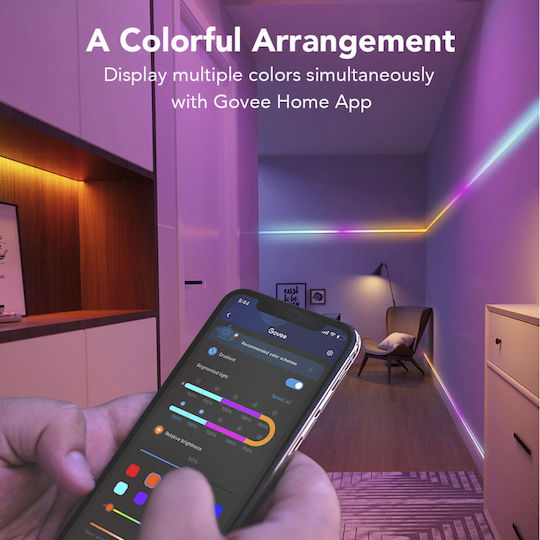 Govee Smart Ταινία LED Wi-Fi RGB Φως 3.3m