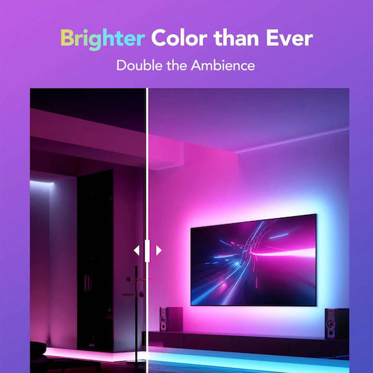 Govee Smart Ταινία LED Wi-Fi 24V RGB Φως 1m