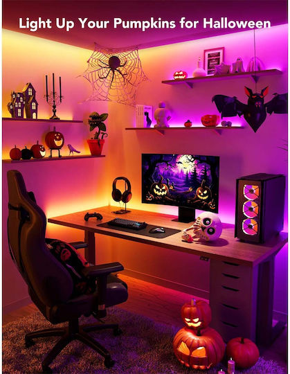 Govee Smart Ταινία LED Wi-Fi 24V RGB Φως 1m