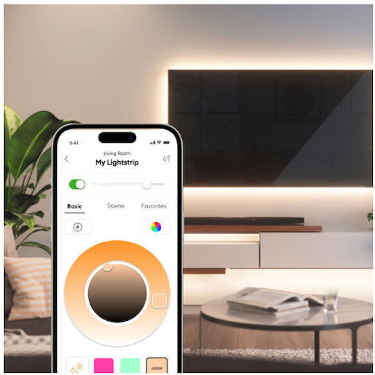 Nanoleaf Smart Ταινία LED Expansion Wi-Fi RGBW Φως 2m