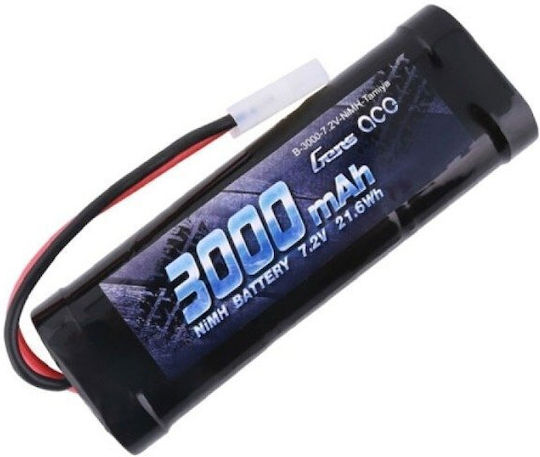 Gens Ace Плоска Батерия Ni-MH 7.2V 3000mAh за RC Превозно Средство 3000mAh