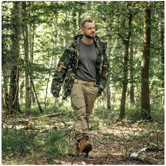 Mil-Tec Military Jacket Μπουφάν Αδιάβροχο Woodland Gen II