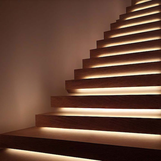 V-TAC Waterproof LED Strip 24V Natural White Light 5m Type COB