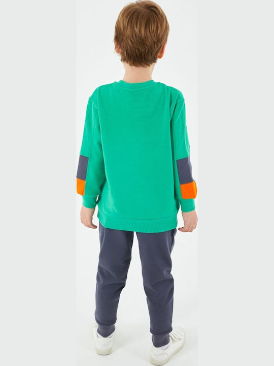 Kinder Sweatpants Set - Jogginganzug Green 2Stück