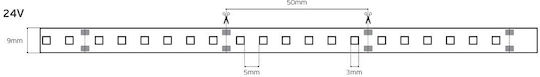 VK Lighting Αδιάβροχη Ταινία LED 24V