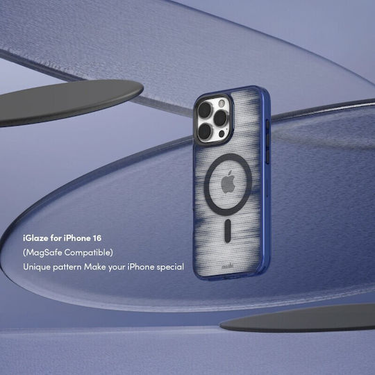 Moshi Wallet Σιλικόνης Μπλε (iPhone 16 Pro)