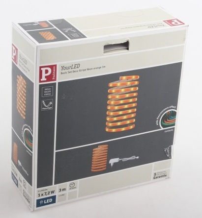Paulmann Ταινία LED 12V Πορτοκαλί Φως 3m με Τροφοδοτικό