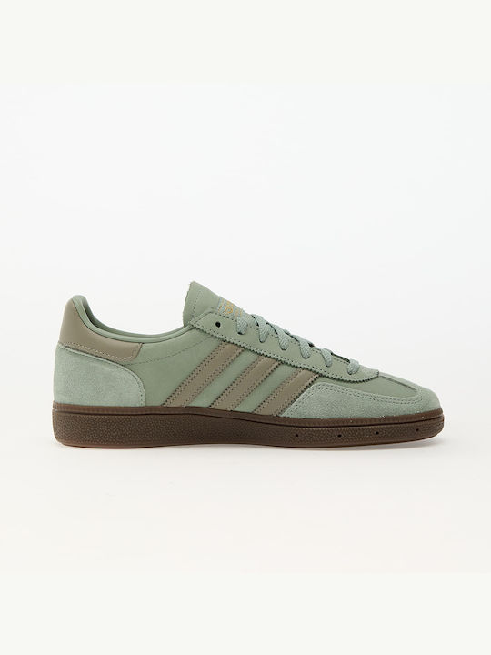 Adidas Handball Spezial W Silver Green Silver Pebble Gum5