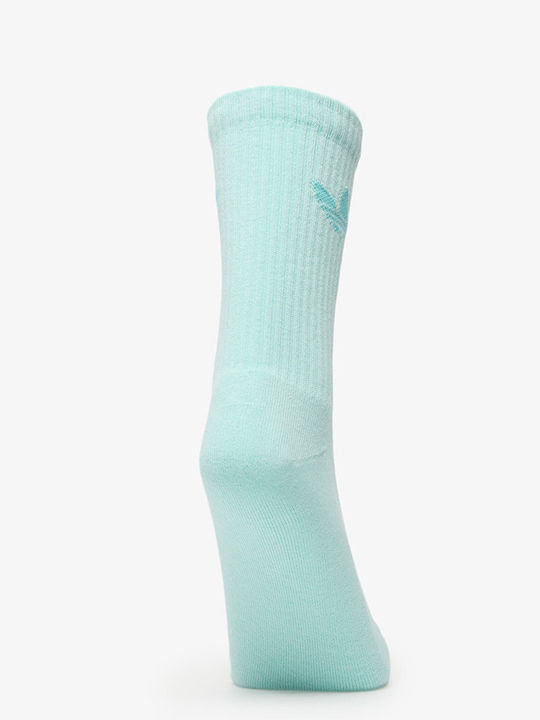 adidas Trefoil Athletic Socks Silver 6 Pairs