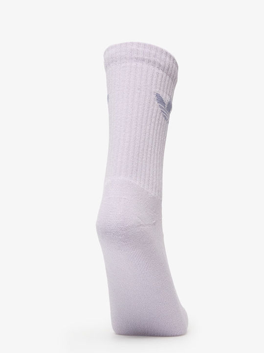 adidas Trefoil Athletic Socks Silver 6 Pairs