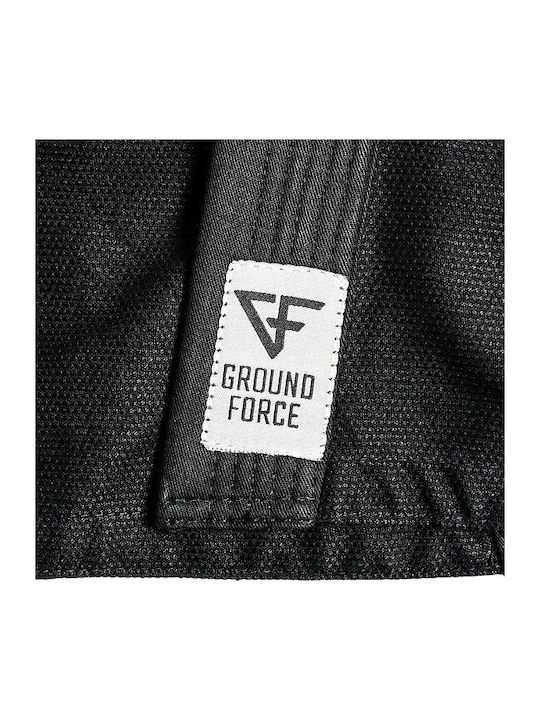 Ground Force Παιδική Ζακέτα Brazilian Jiu Jitsu Μαύρη