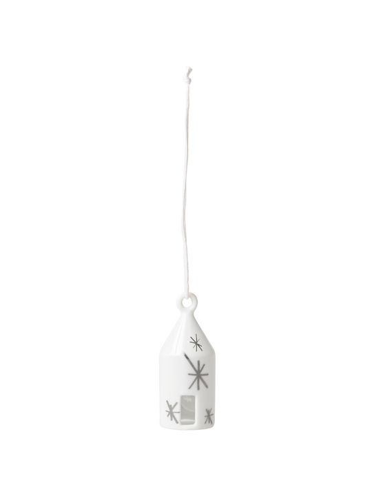 Hanging Bell Ornament Porcelain 6cm