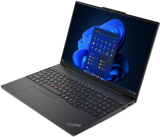 Lenovo ThinkPad E16 Gen 2 (AMD) 16" IPS FHD+ (Ryzen 5-7535HS/16GB/512GB SSD/W11 Pro) (US Keyboard)