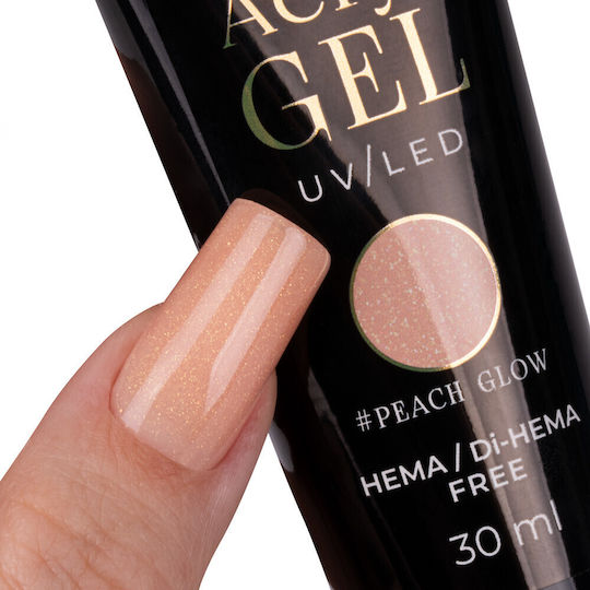 Molly Lac Gel Νυχιών Peach Glow 30ml