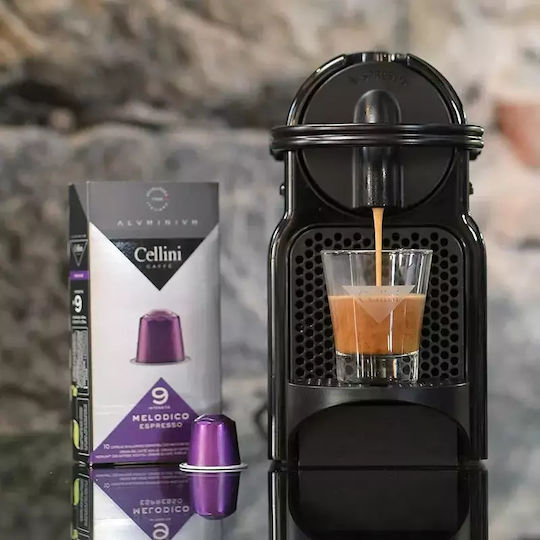 Cafea Italiană Espresso Melodico Compatibil Nespresso Cellini Aluminiu 30 Capsule