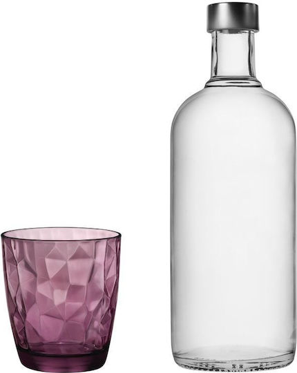 Bormioli Rocco Diamond Wasserbrille Glas Lila 390ml