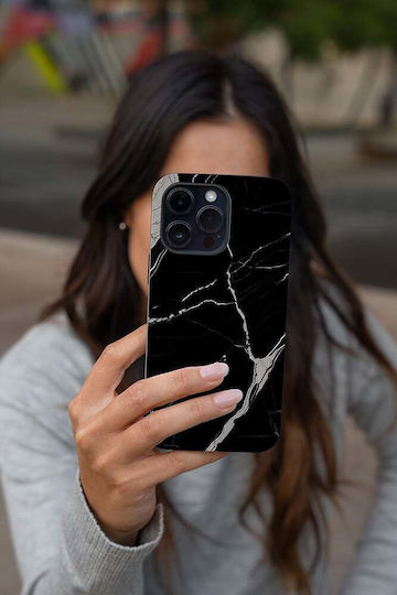 Sonique Marble Series Case for Samsung Galaxy S24 Fe Black