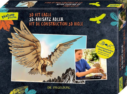 Die Spiegelburg Wooden Construction Toy 3d Nature Zoom for Children 7+ years+ Years