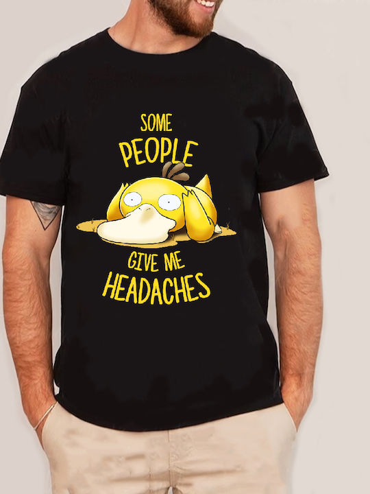Fruit of the Loom Pokemon Psyduck No25 Some People Give Me Headaches Rashguard Pokemon Din bumbac Fruit of the Loom Pokemon Psyduck No25 Some People Give Me Headaches Rashguard Pokemon Din bumbac