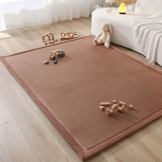 Hakuna Matte Παιδικό Χαλί Καφέ 200x150cm Πάχους 25mm