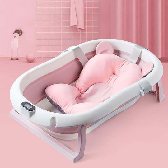 U-Grow Babybadewanne mit Thermometer Rosa