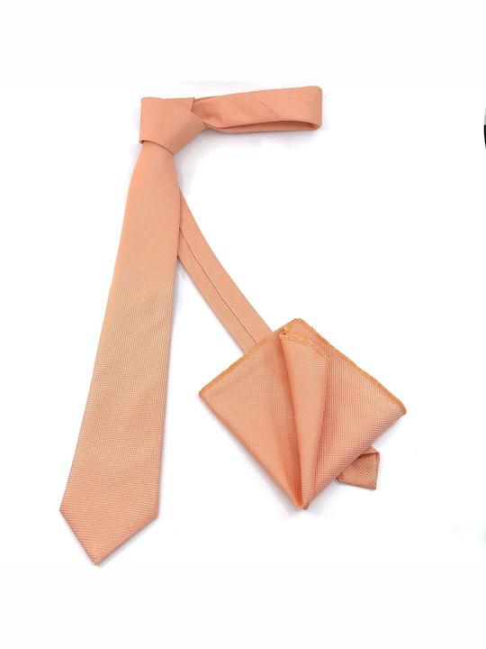 Legend Accessories Men's Tie Set Monochrome Orange