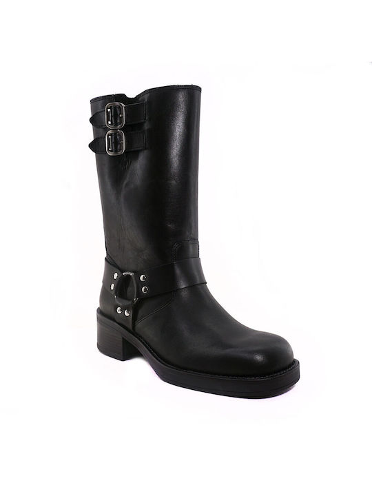 Commanchero Original Leather Women's Boots Black