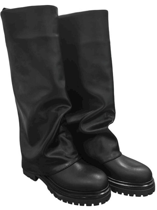 Sante Leather Women's Boots Black