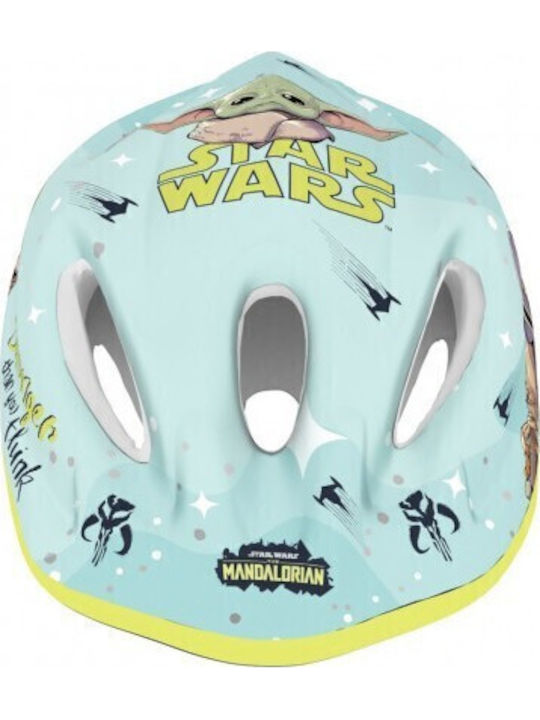 Disney Mandalorian Παιδικό Κράνος για Ποδήλατο & Πατίνι Πολύχρωμο