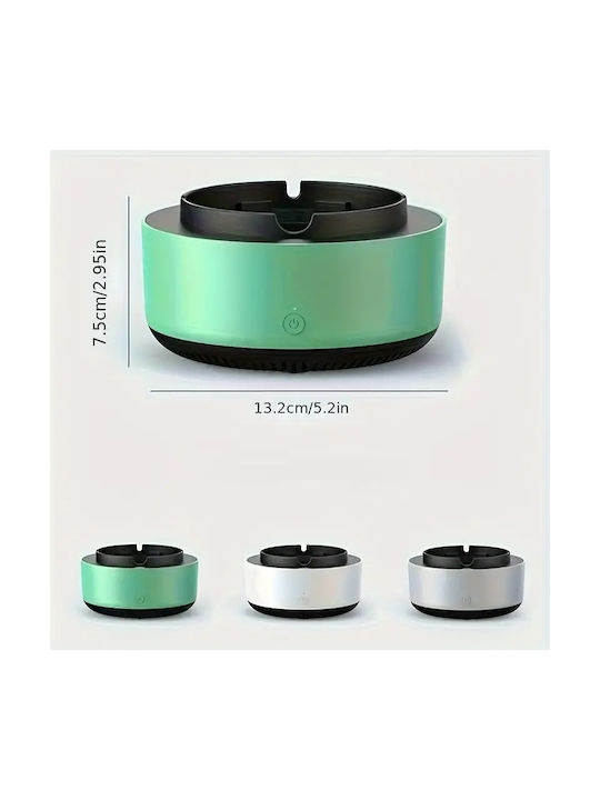 Panora Cigarette Ashtray Smoke Absorption Plastic Gray (Various Colours)