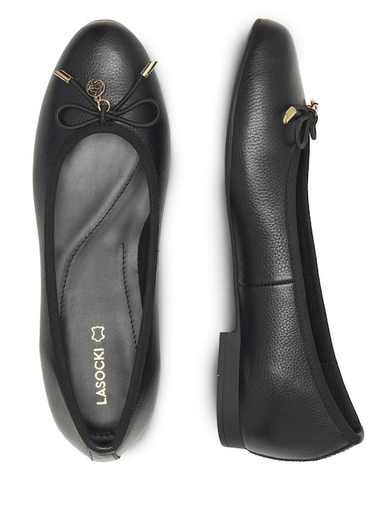Damen Ballerinas in Schwarz Farbe