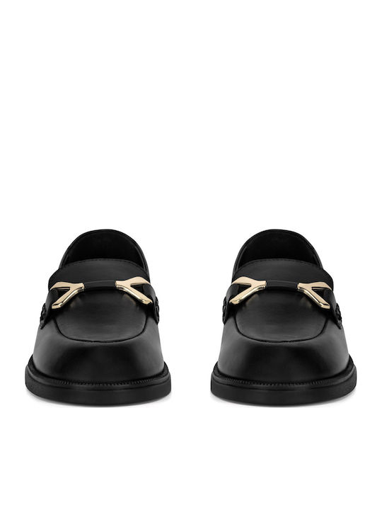 Damen Mokassins in Schwarz Farbe